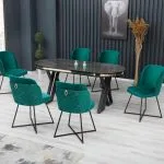 set masa royal verde