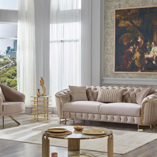 Mobilier premium Constanta;CANAPEA SI FOTOLIU LUSSO
