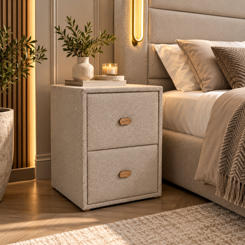noptiera eleganta pentru pat softline